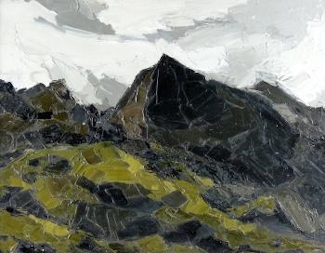 Crib goch by Kyffin Williams