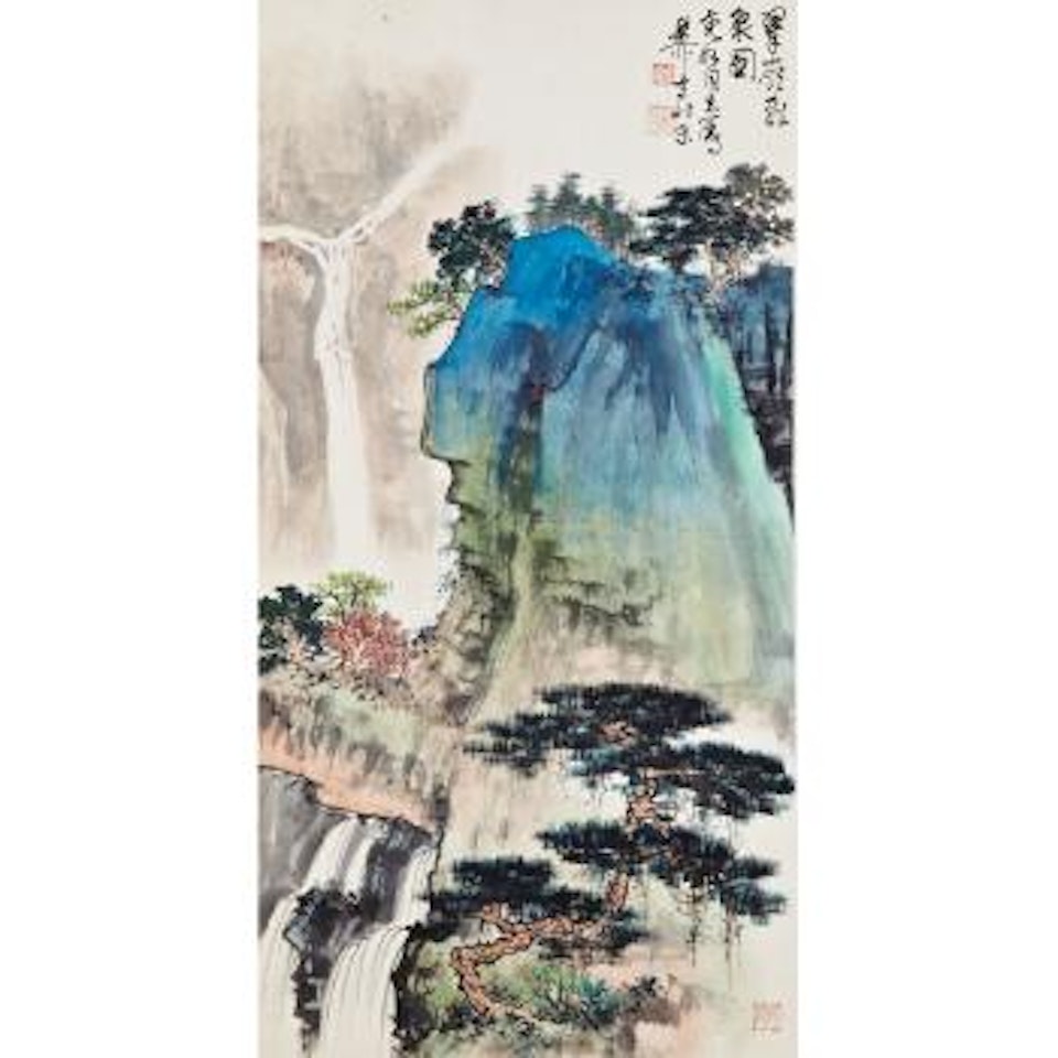 Landscape by Xie Zhiliu
