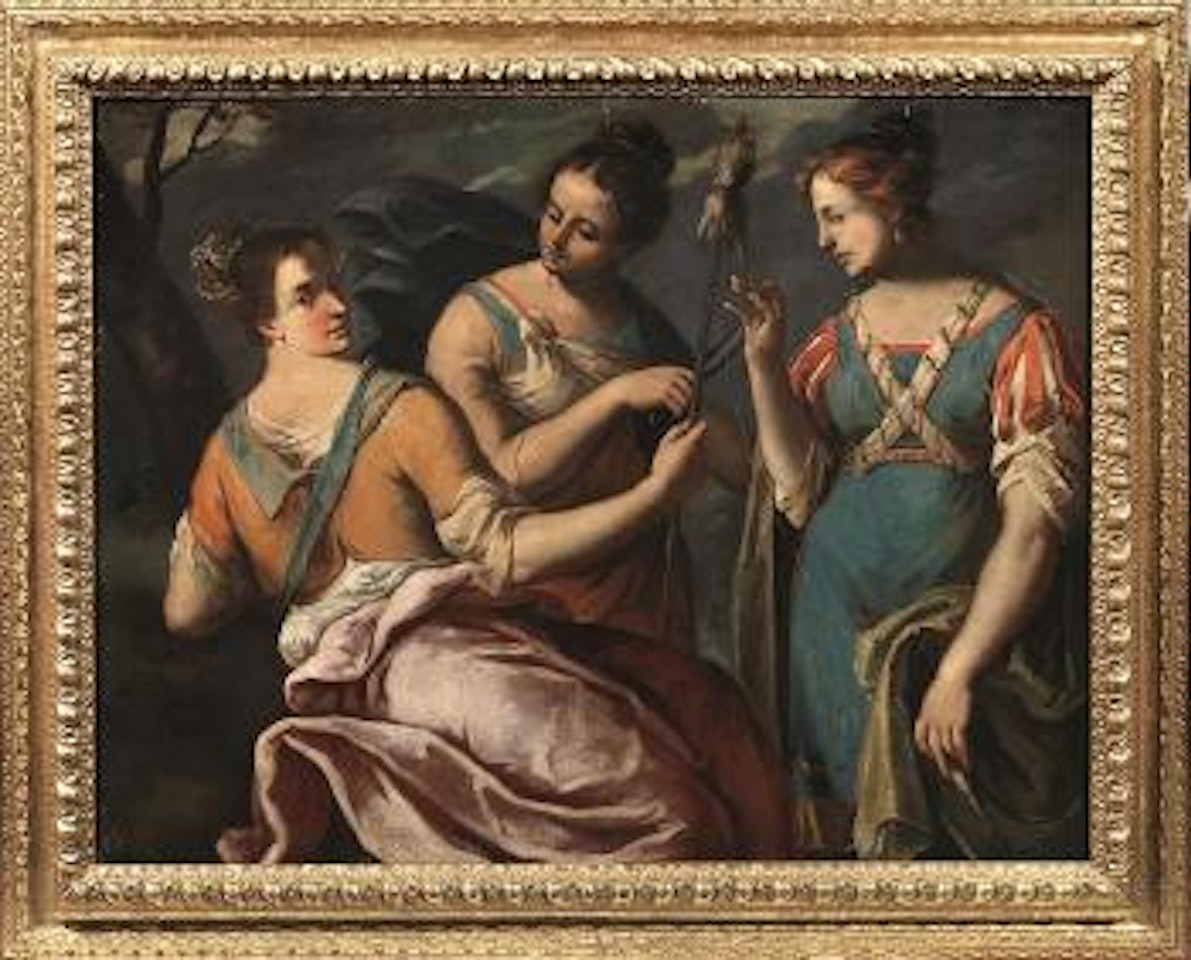 Le tre parche by Antonio Zanchi