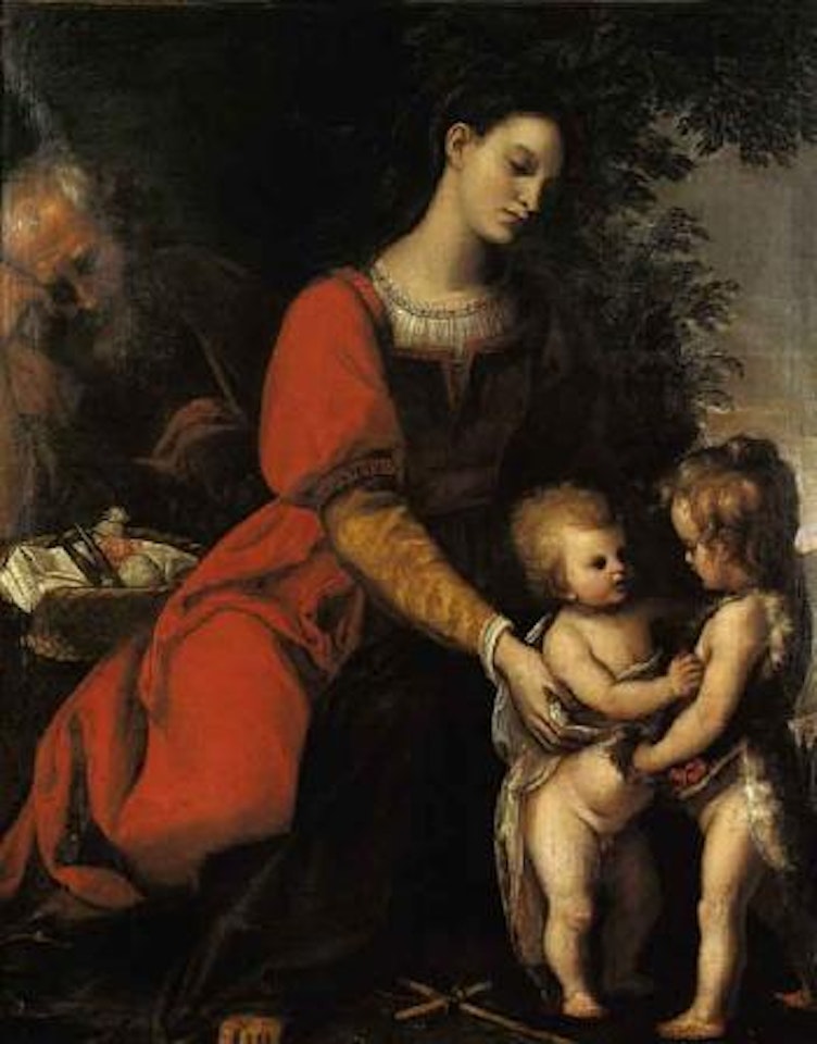 Sainte famille by Italian School