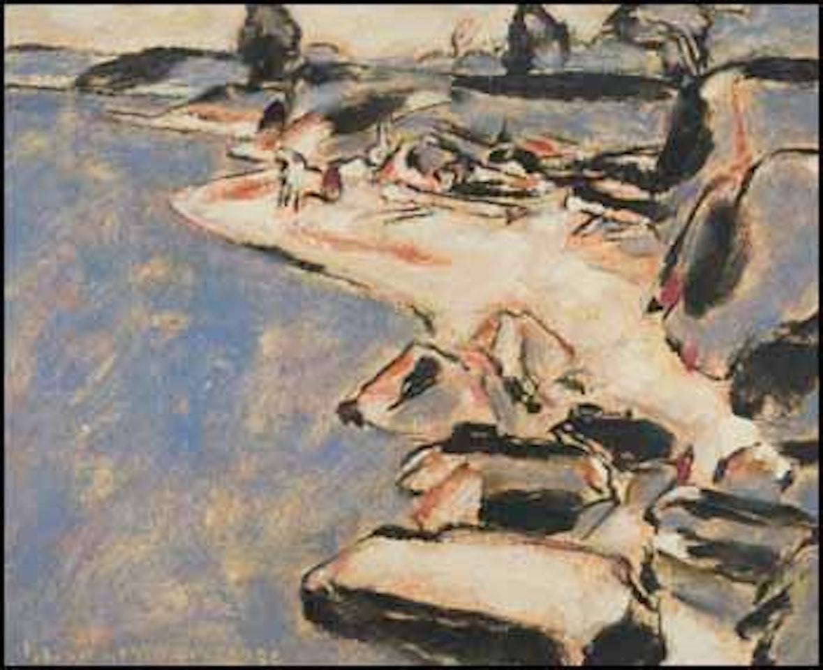 Rocky Shore by David Brown Milne