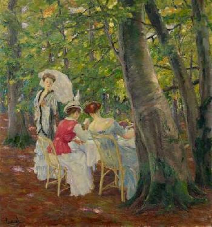 Im Walde by Edward Cucuel