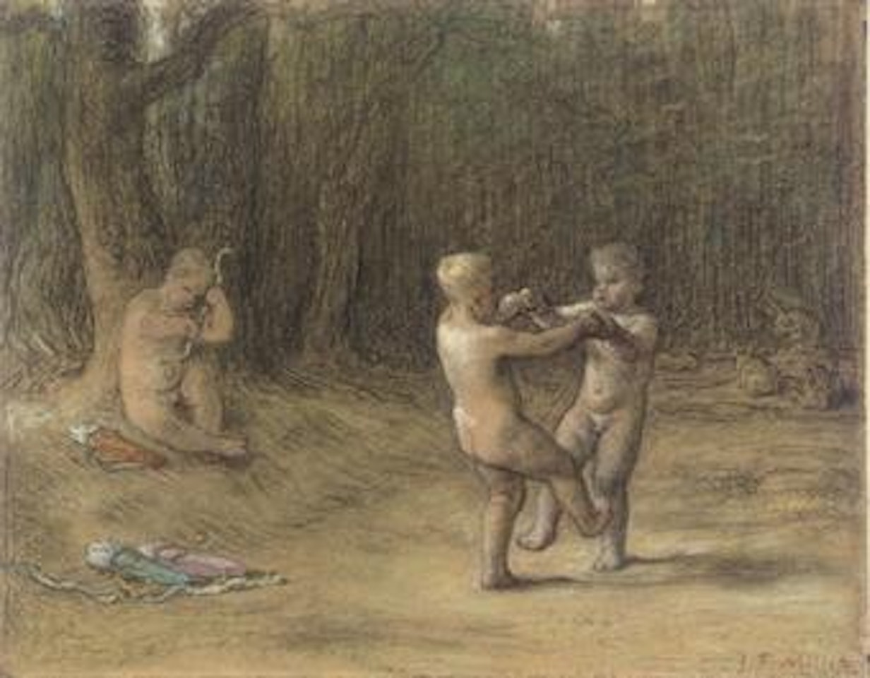La Danse des Amours by Jean-François Millet