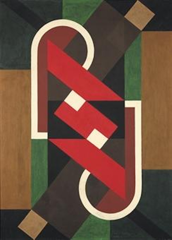 Composition symétrique by Auguste Herbin