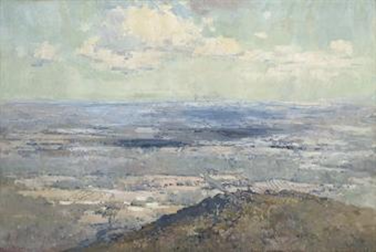 Melbourne from the Dandedongs by Arthur Ernest Streeton