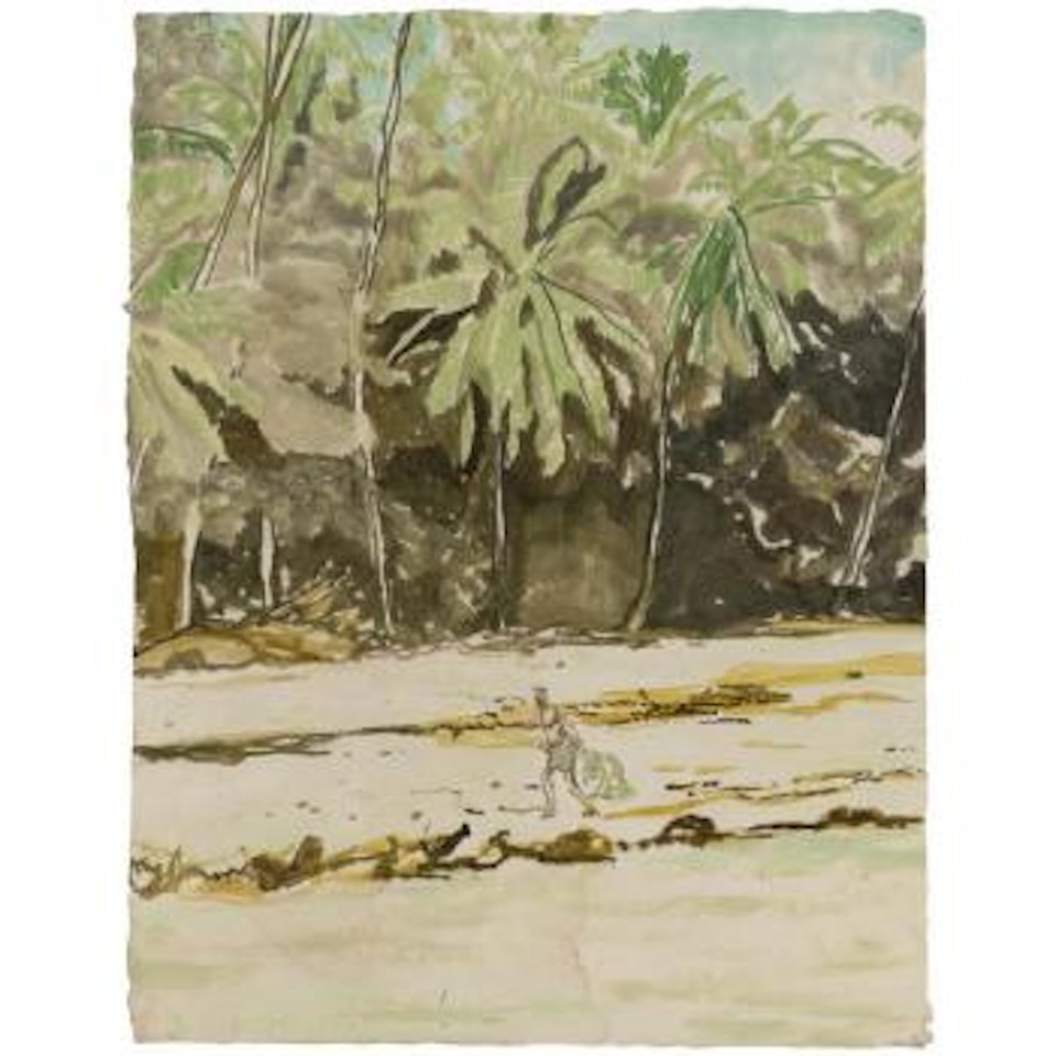 Pelican by Peter Doig