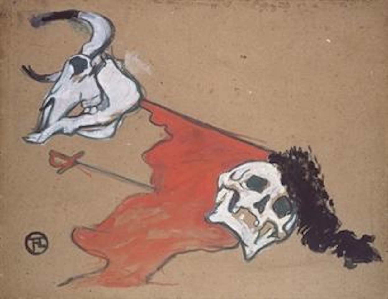 La Tauromachie by Henri de Toulouse-Lautrec