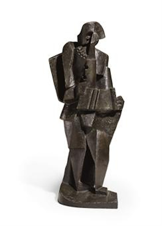 Arlequin à L'accordéon by Jacques Lipchitz