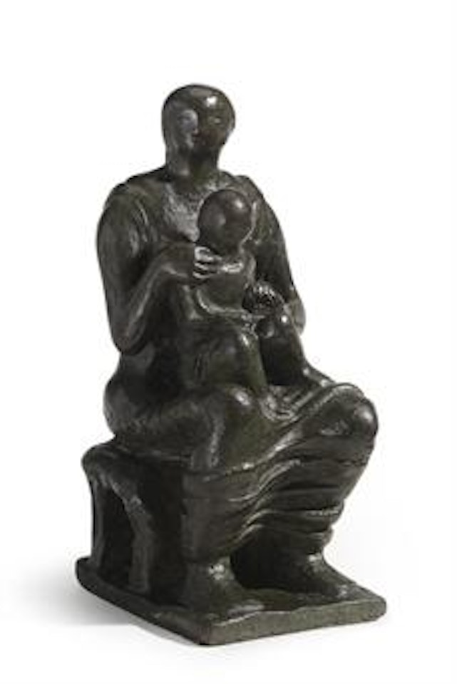 Sketch Model For 'The Northampton Madonna' by Henry Moore