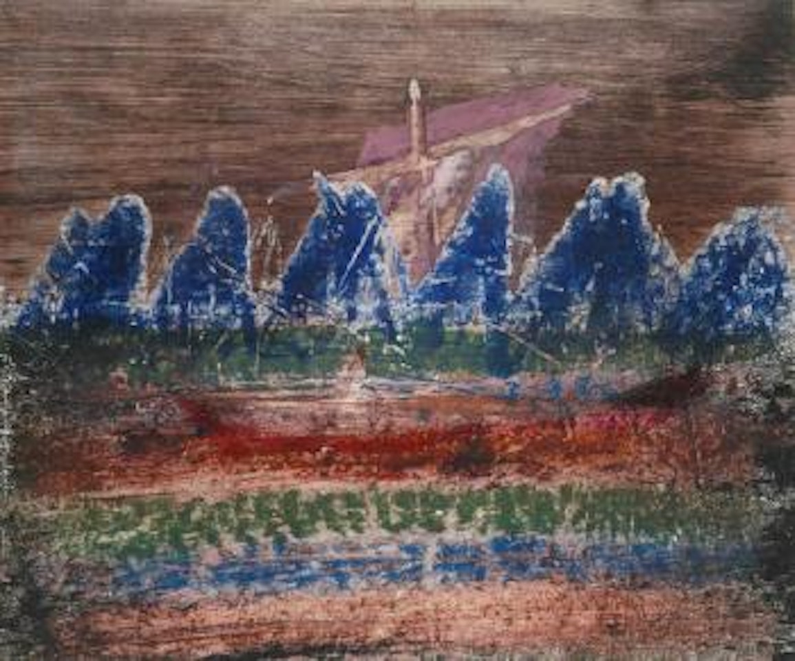 Mountains by Sidney Nolan
