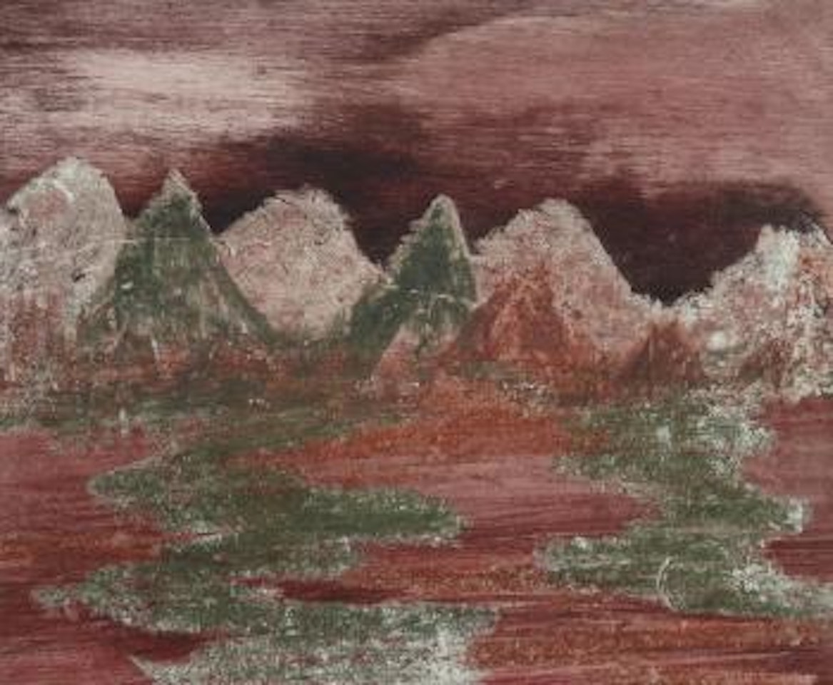 Mountains by Sidney Nolan