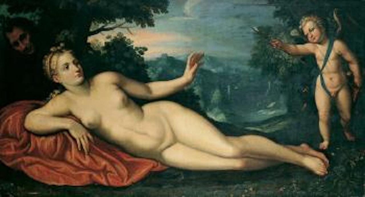 Venus und Amor by Flemish School