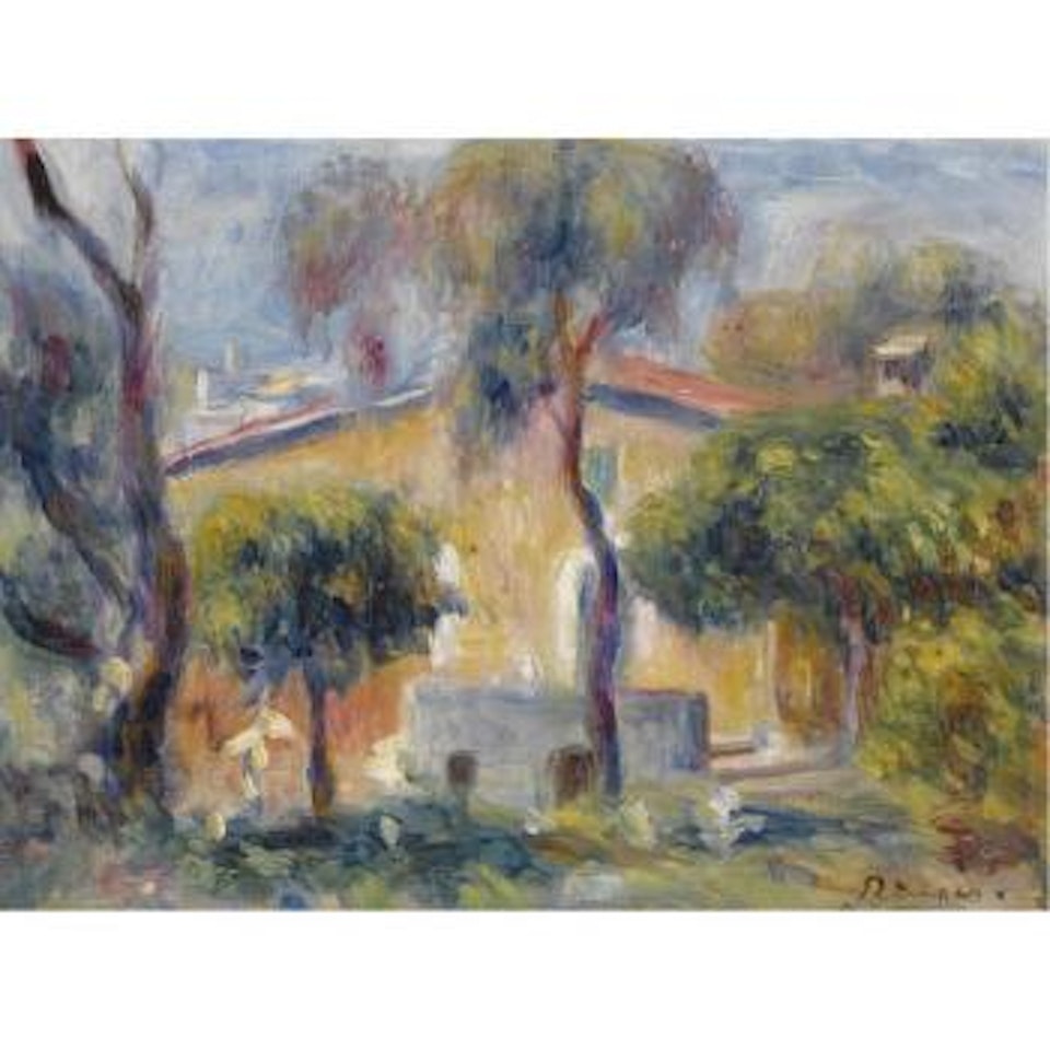 Maisons à Cagnes by Pierre-Auguste Renoir