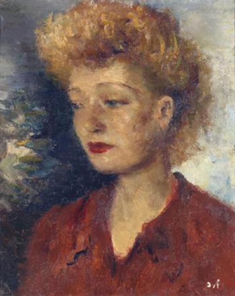 Portrait de femme by Marcel Dyf