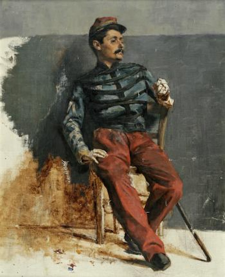 A French soldier by Ilya Yefimovich Repin