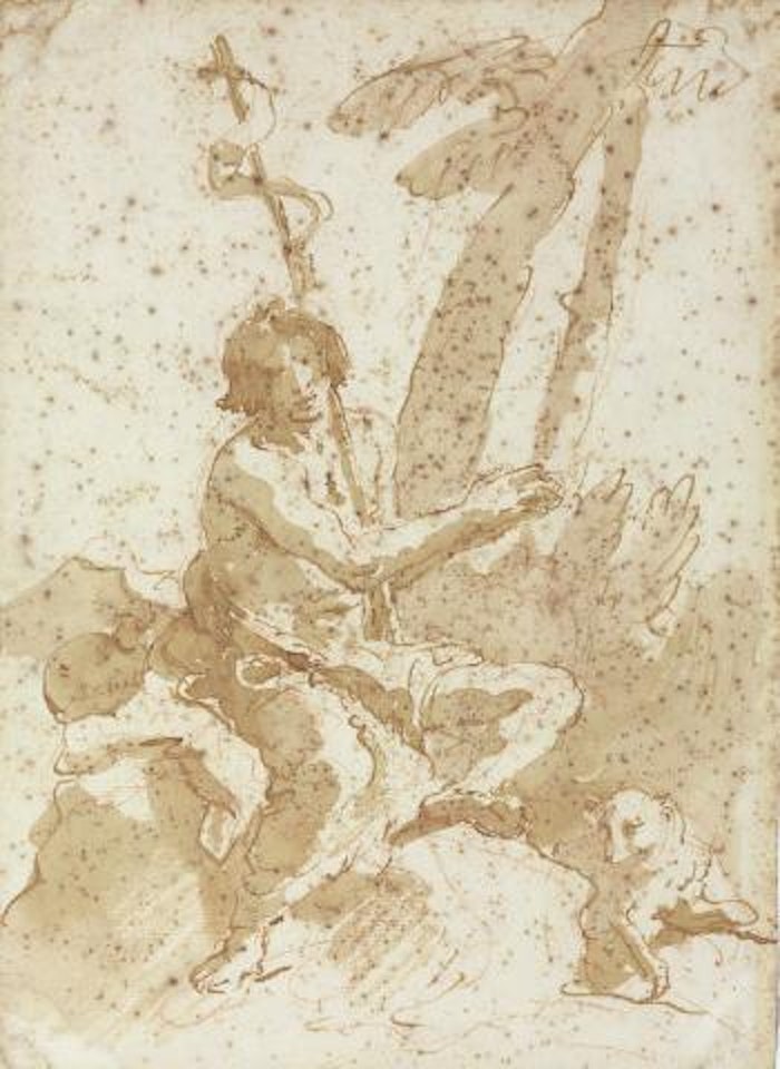 Saint John the Baptist by Giovanni Battista Tiepolo