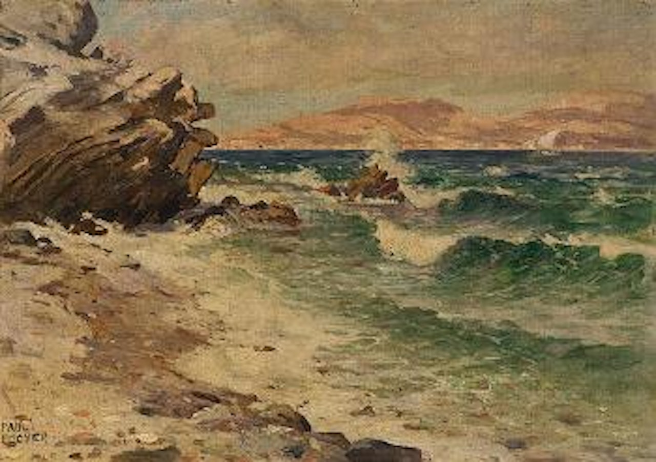 Seascape by Paul Fischer