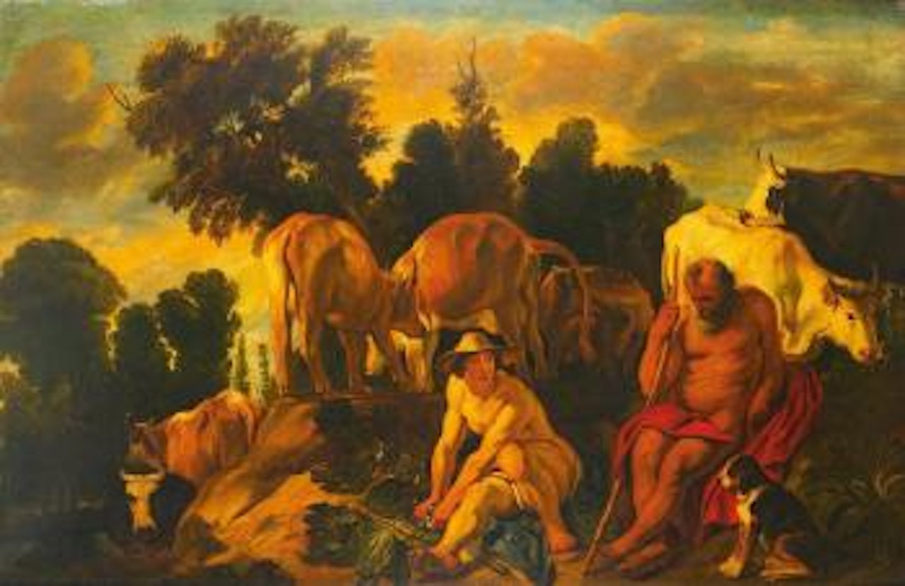 Mercure et Argus by Jacob Jordaens