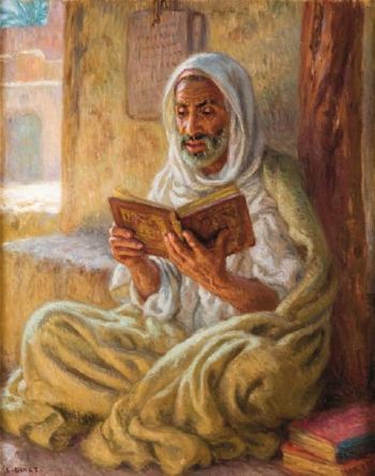La lecture du Coran by Etienne Alphonse Dinet