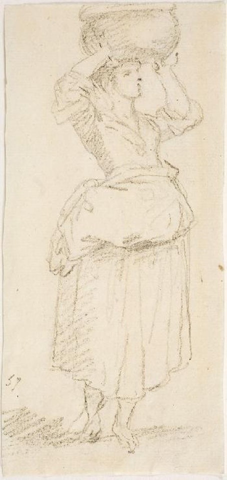 Junge Obsttragerin by Claude Joseph Vernet