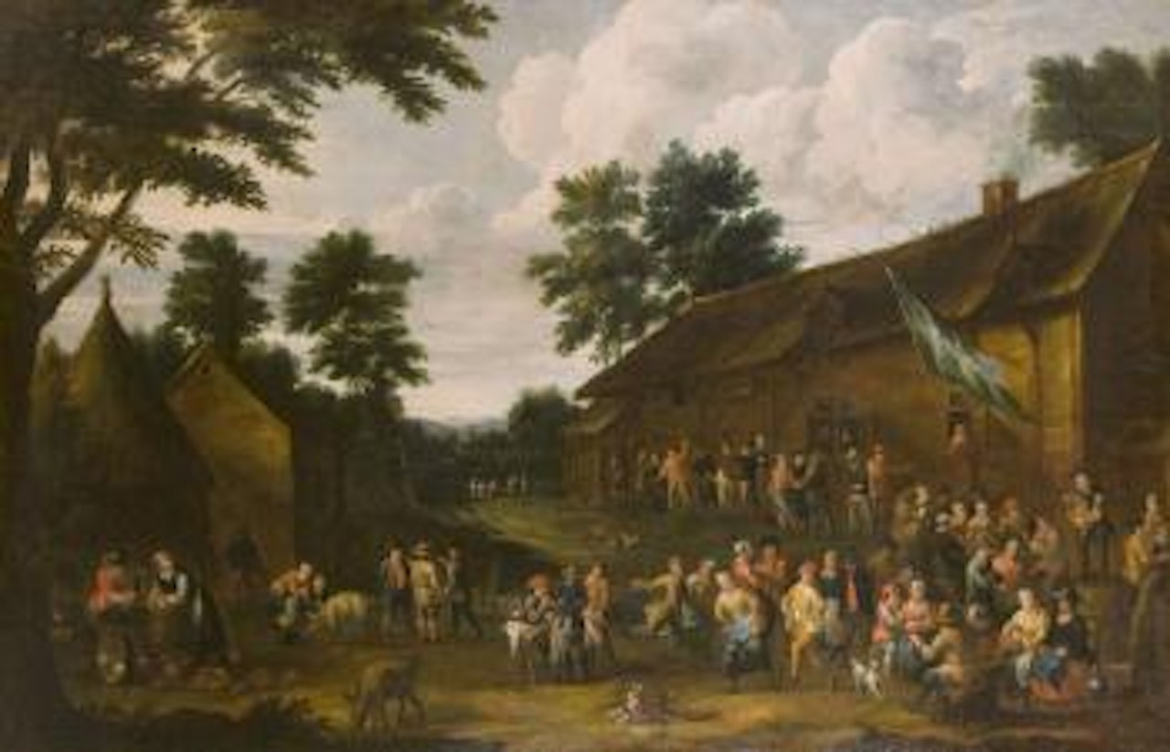 Village fair by Joost Cornelisz Droochsloot