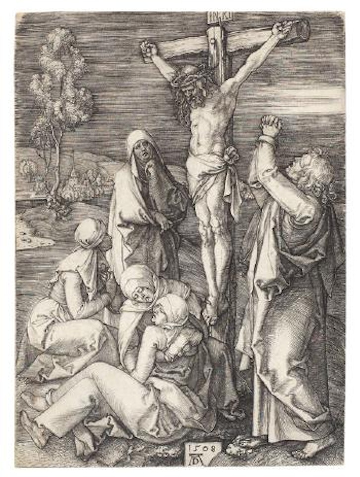 Christus und Kreuz by Albrecht Dürer
