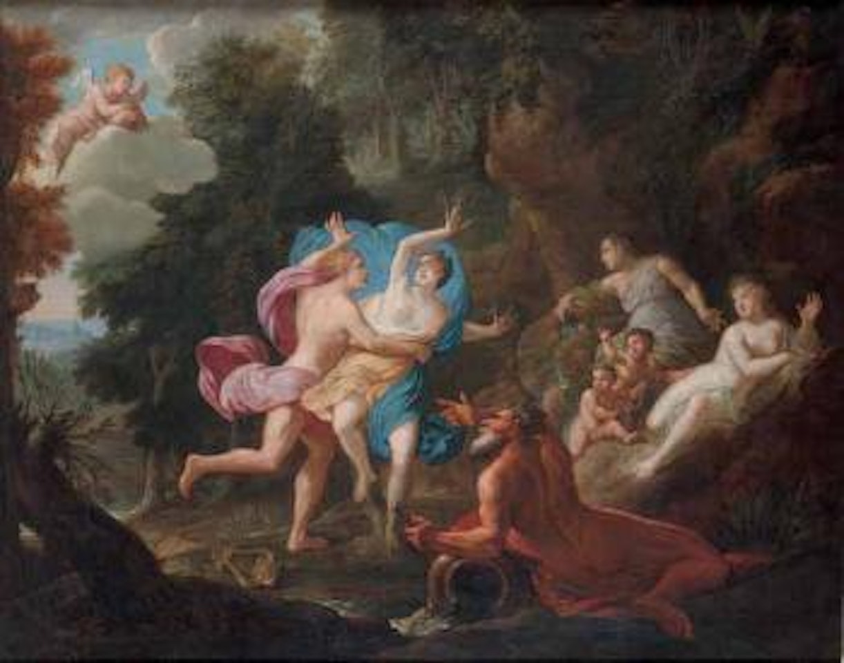 Apollo e Dafne by Roman School