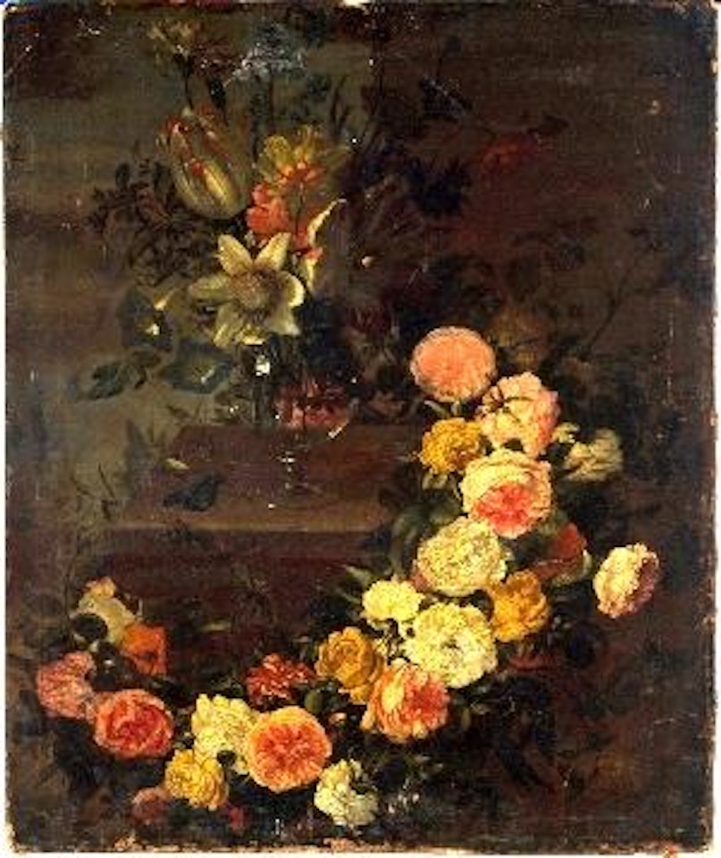 Floral still life by Flemish School