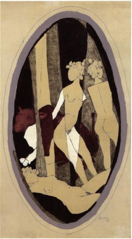 Untitled by M.F. Husain