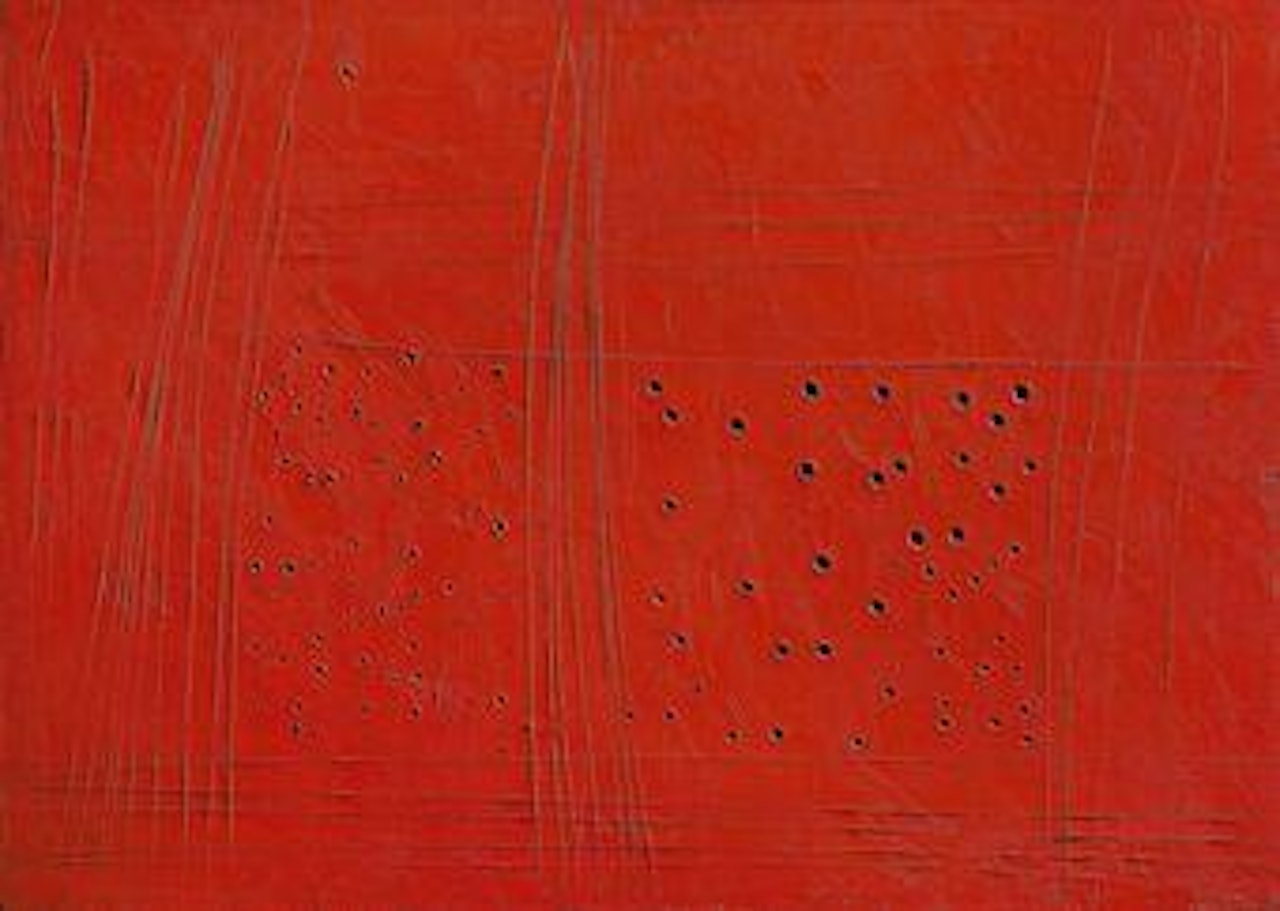 Concetto spaziale by Lucio Fontana