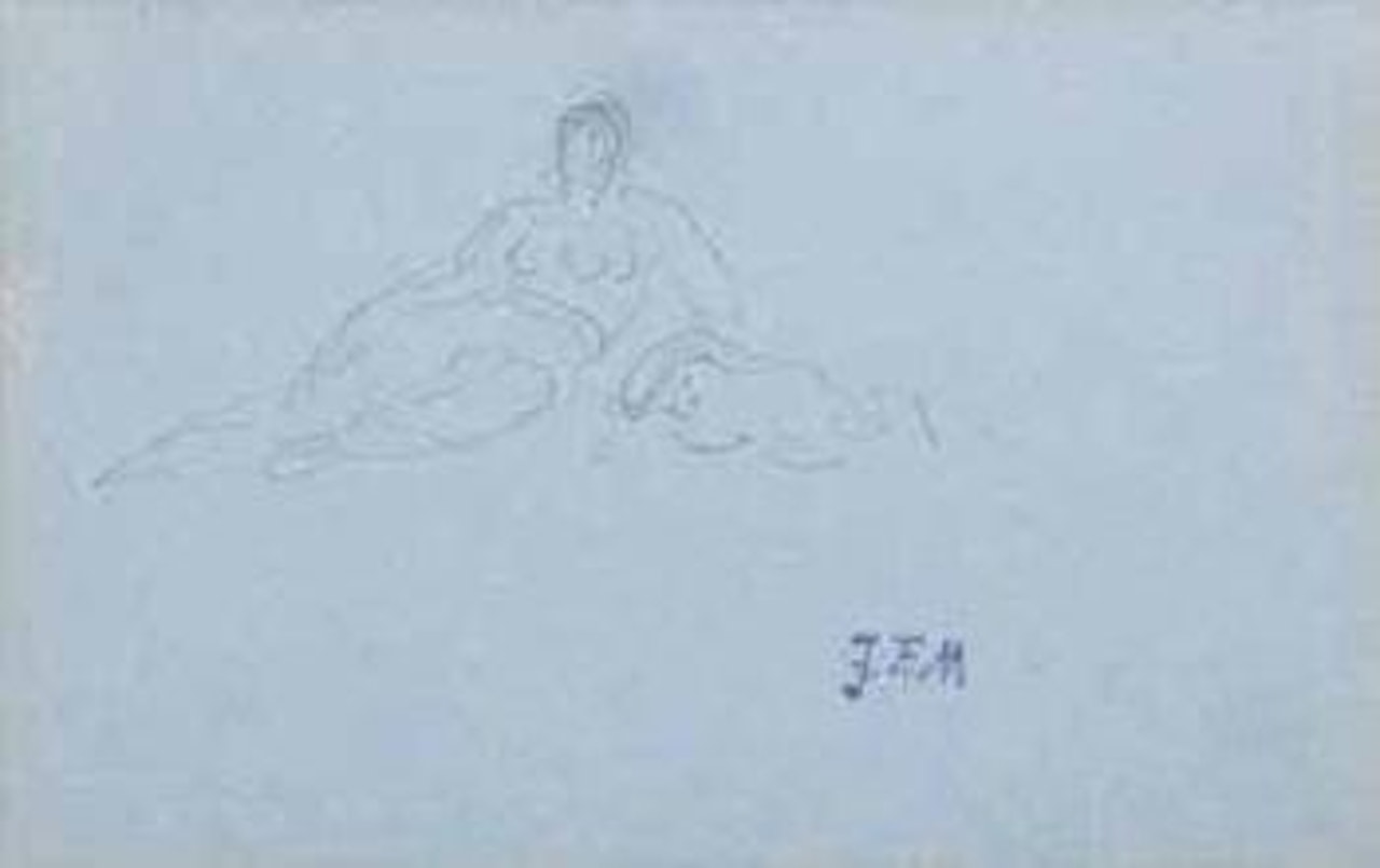 Nu by Jean-François Millet