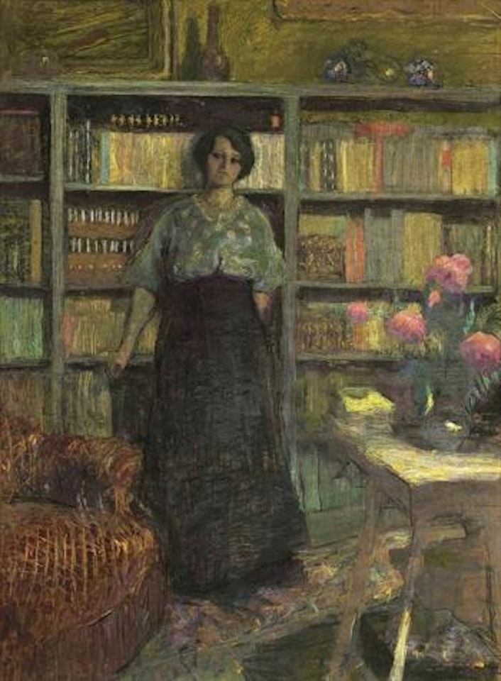 Portrait de Mademoiselle Jacqueline Fontaine, Étude by Édouard Vuillard