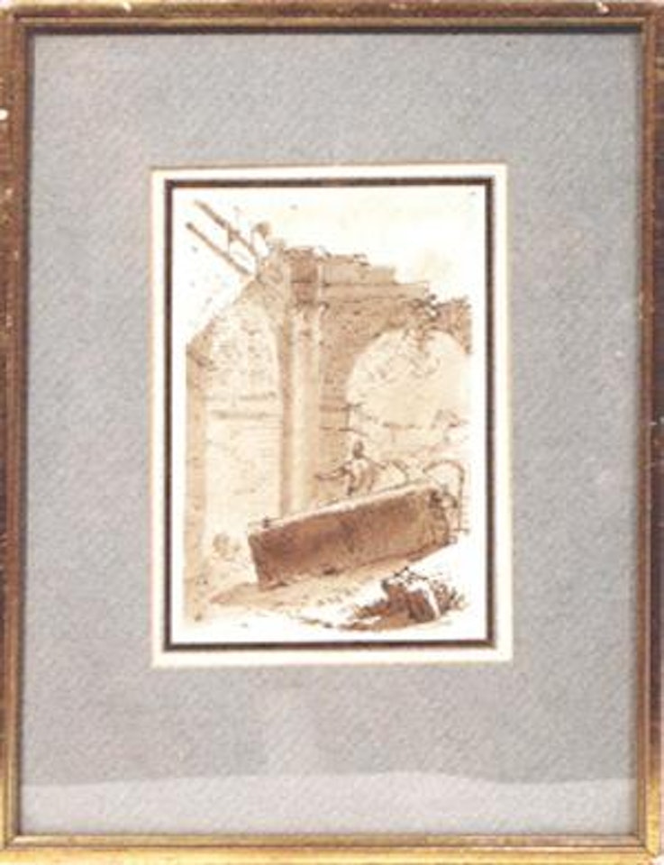 Classical ruins by Victor Jean Nicolle