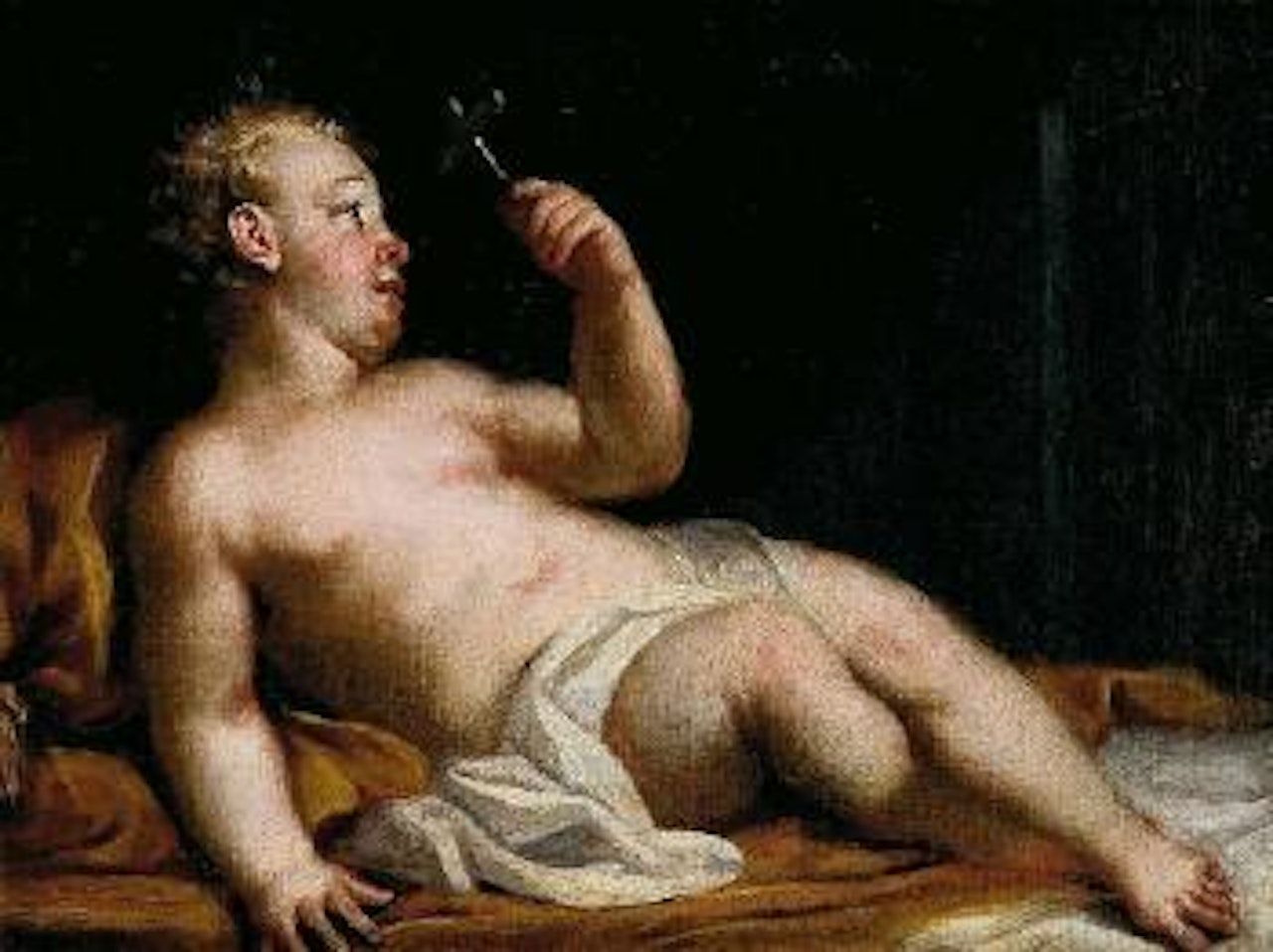 Niño Jesús de Pasión by Francesco Solimena