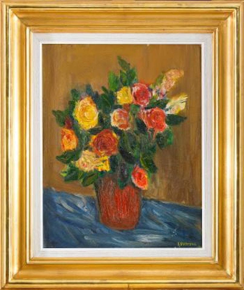 Blomsterstilleben by Ivan Ivarson