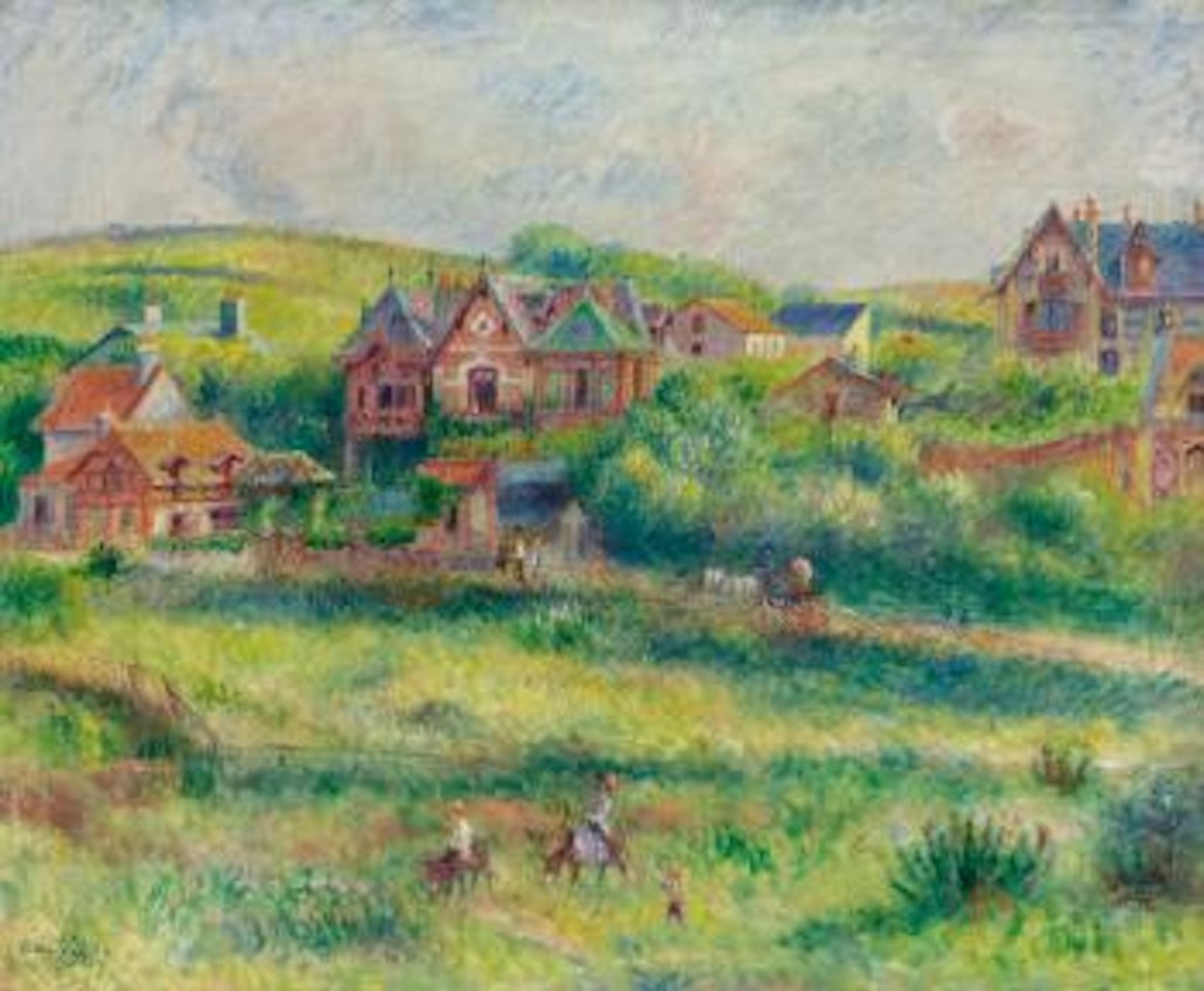 Le Châlet De Blanche Pierson à Pourville by Pierre-Auguste Renoir