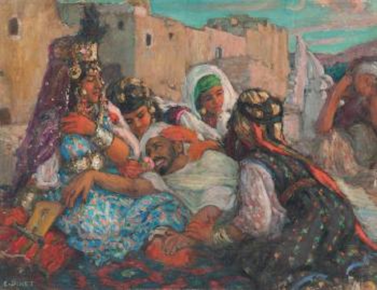 Chahid El Houch (Martyr d'amour) by Etienne Alphonse Dinet