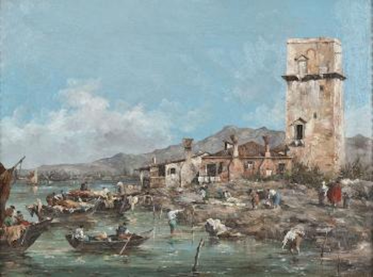 La Torre di Marghera by Venetian School