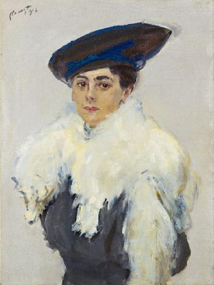 Frau Lewin (Bildnis Helen Koslowsky-Lewin) by Max Slevogt