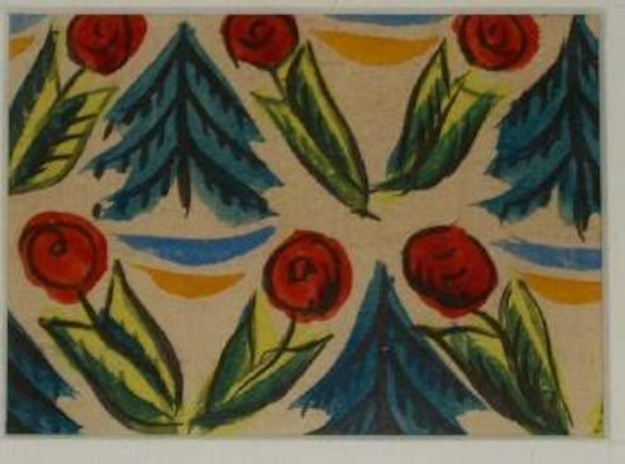 Fleurs et sapins, juin by Raoul Dufy
