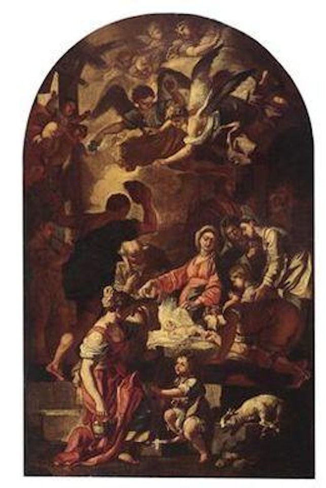 The Adoration of the Shepherds by Neapolitan School