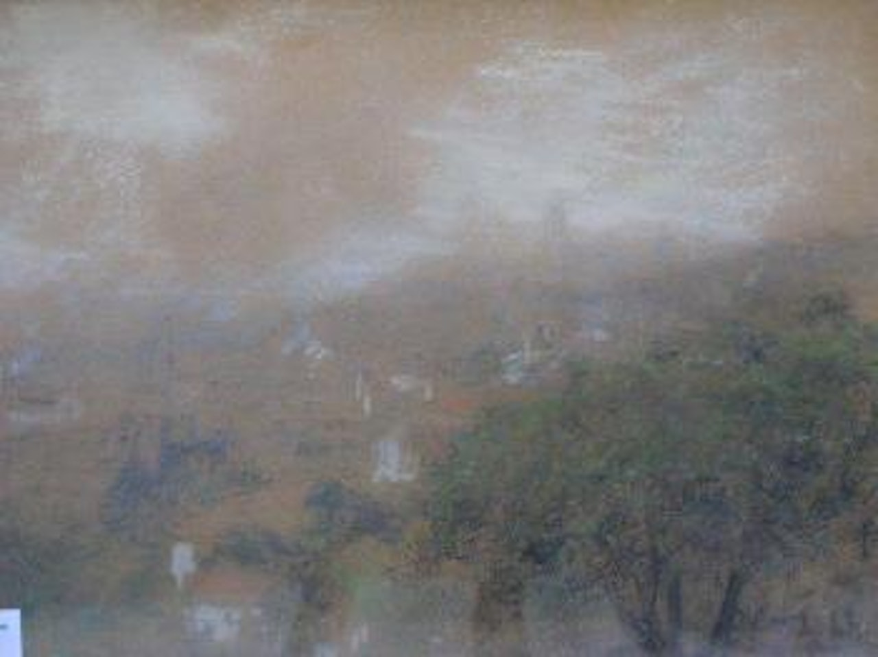 Paysage by Léon Augustin Lhermitte