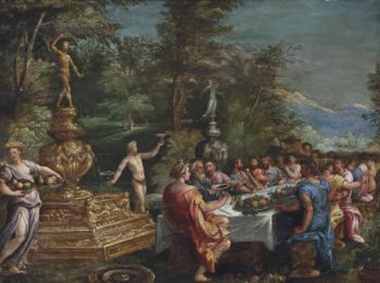 The Feast of the Gods by Venetian School