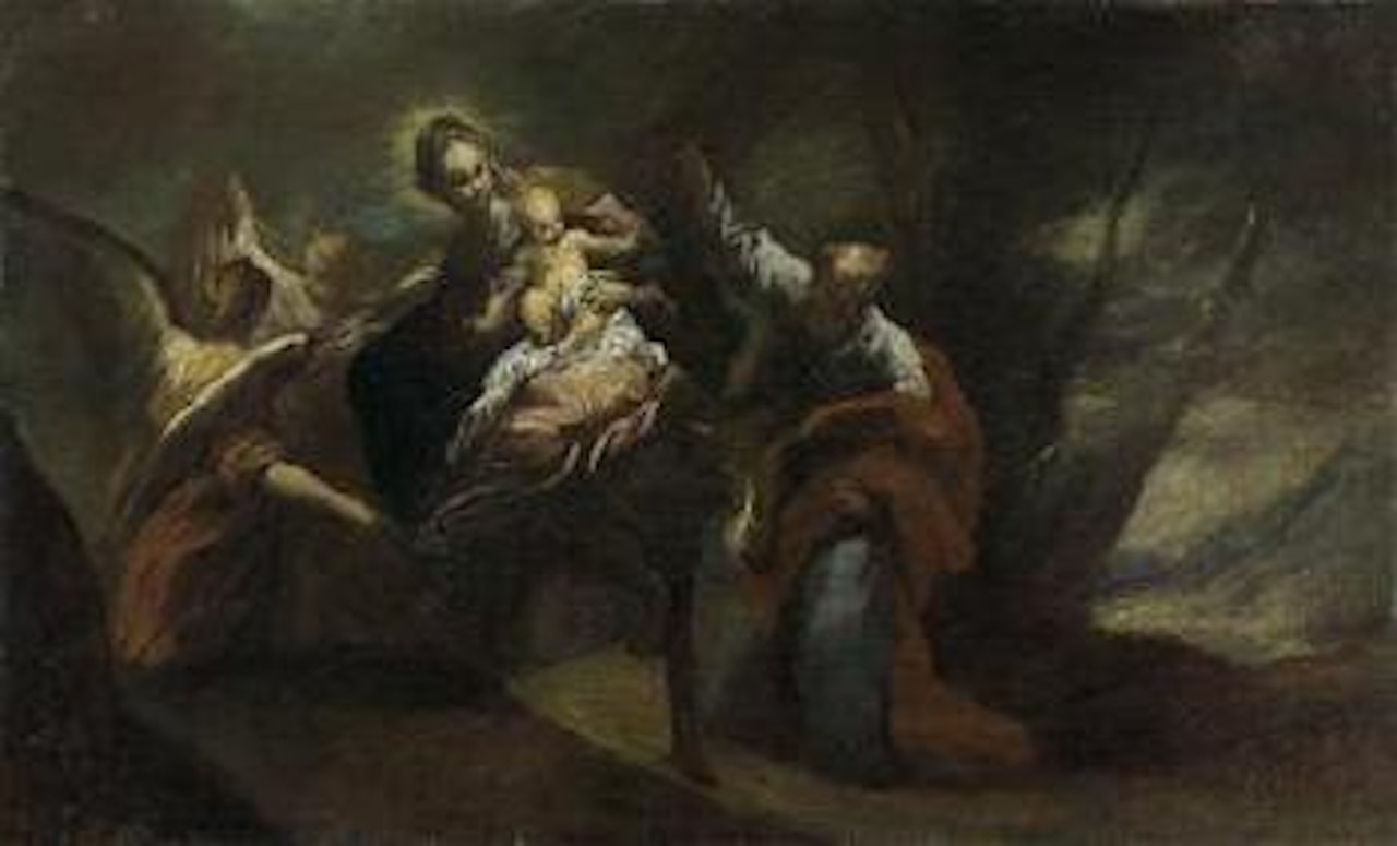 Flucht nach Ägypten by Valerio Castello