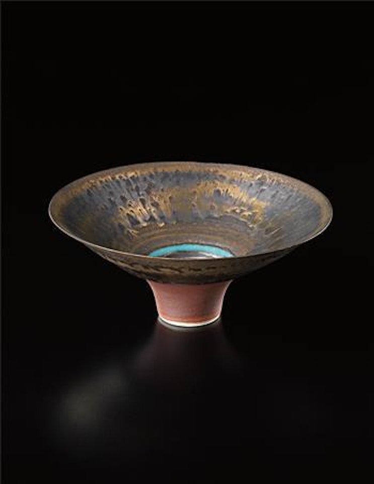 Conical bowl by Lucie Rie