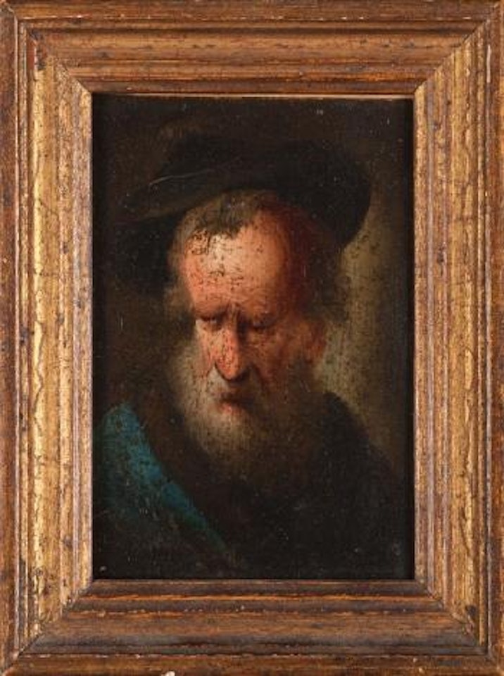 Figure d'homme barbu by Christian Wilhelm Ernst Dietrich