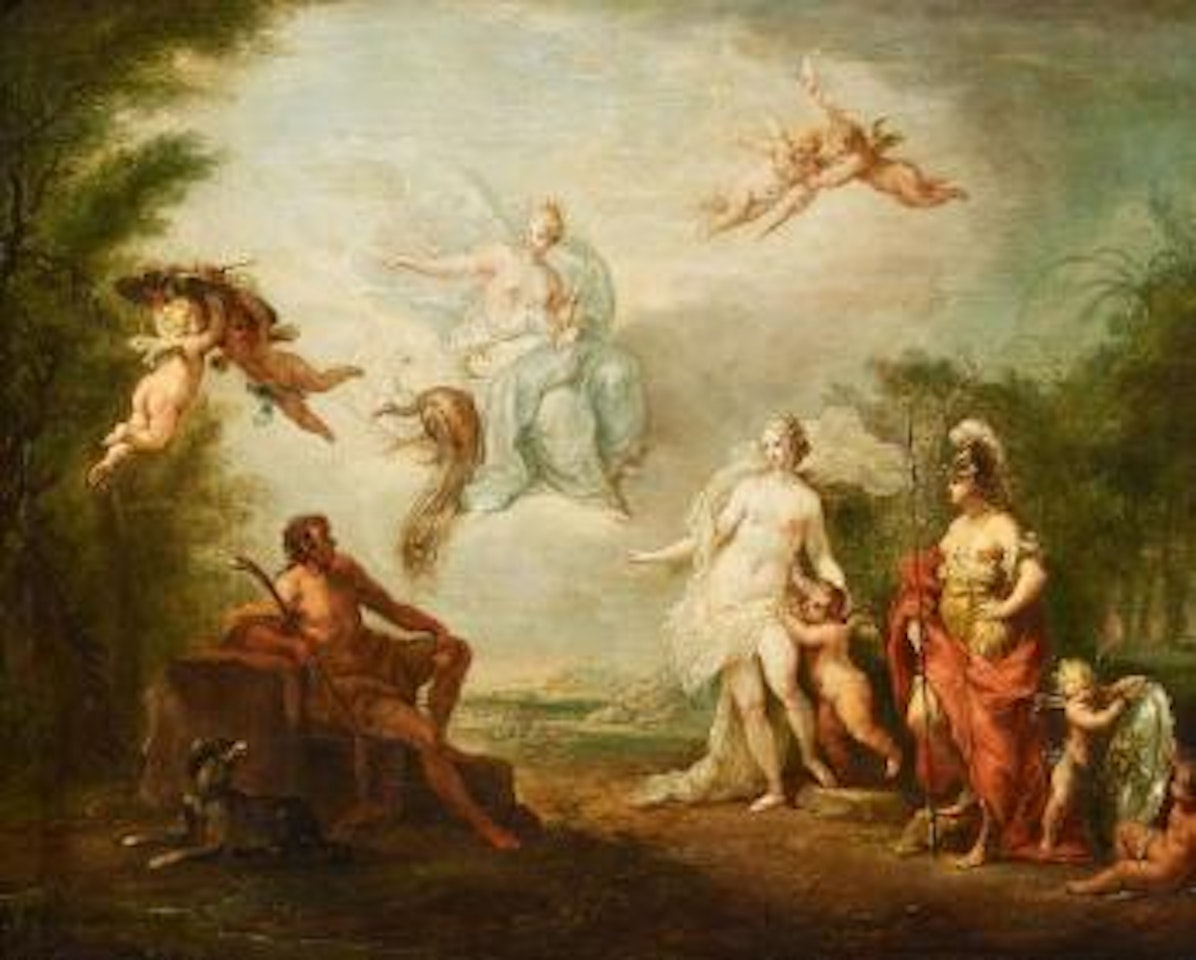 The Judgement Of Paris by German School