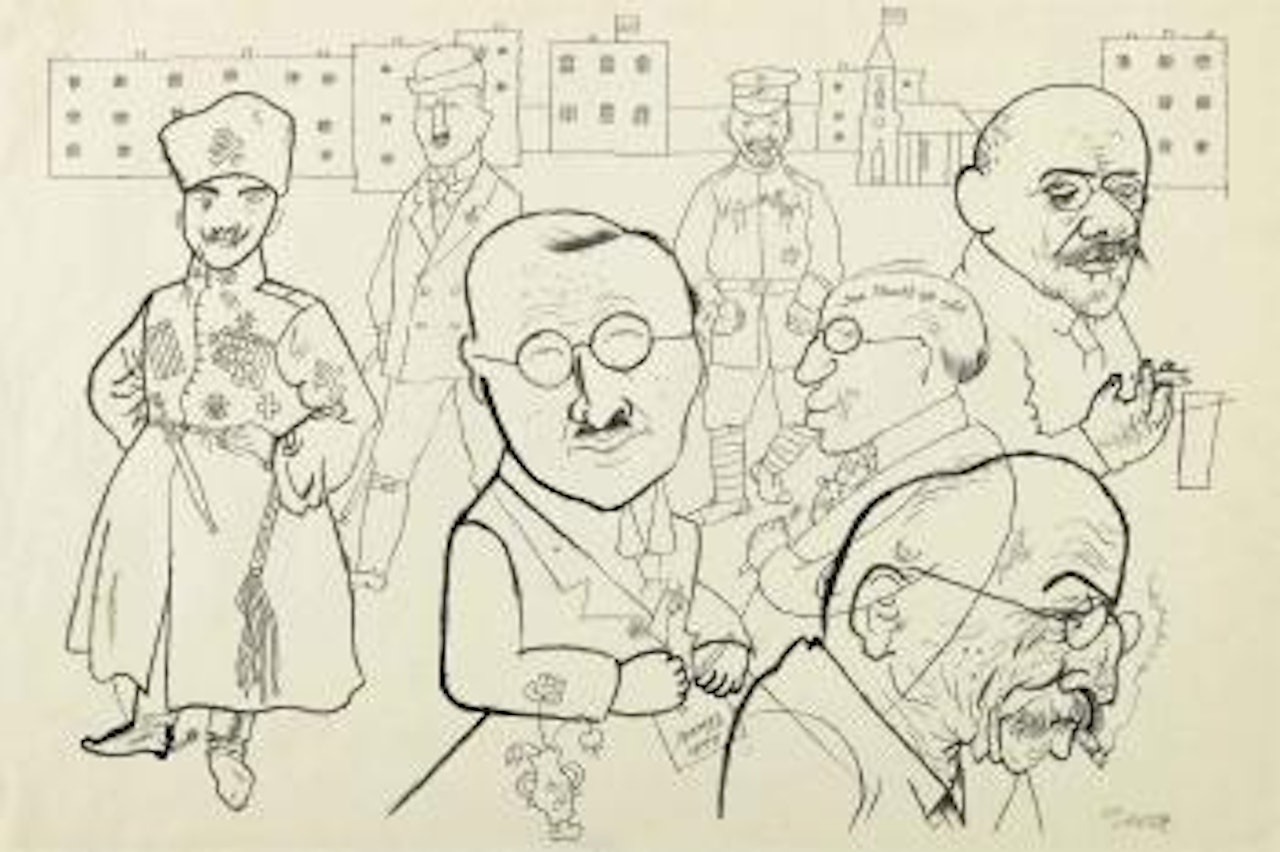 Liebe Clarté by George Grosz