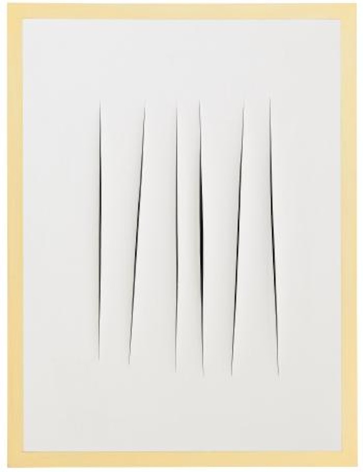 Concetto Spaziale, Attese by Lucio Fontana