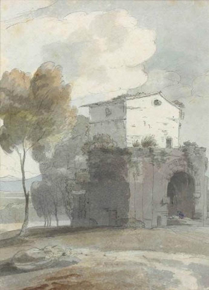 Villa Adriana, Tivoli, Italy by Francis Towne